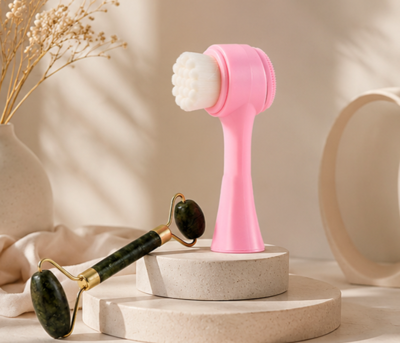 Cleansing Brush Jade Roller