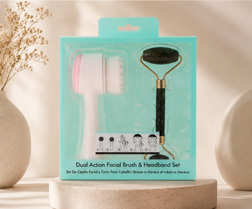 Cleansing Brush Jade Roller